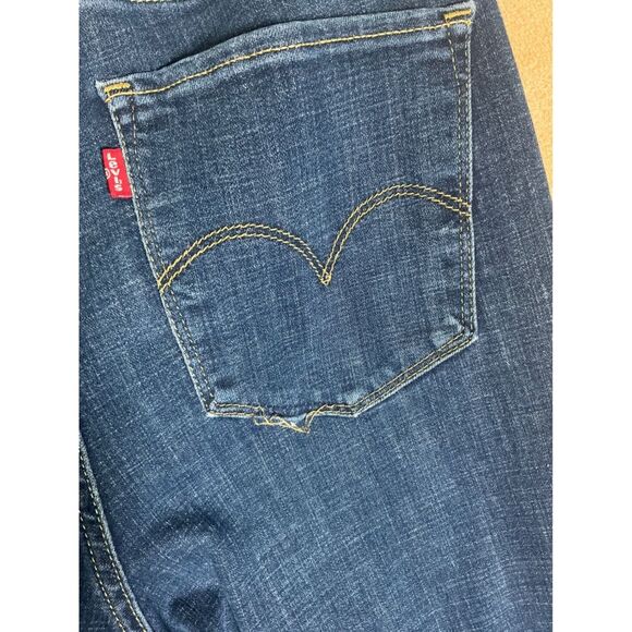 Levi's 721 High Rise Skinny Jeans men's Size 34 Blue Denim - Picture 7 of 12